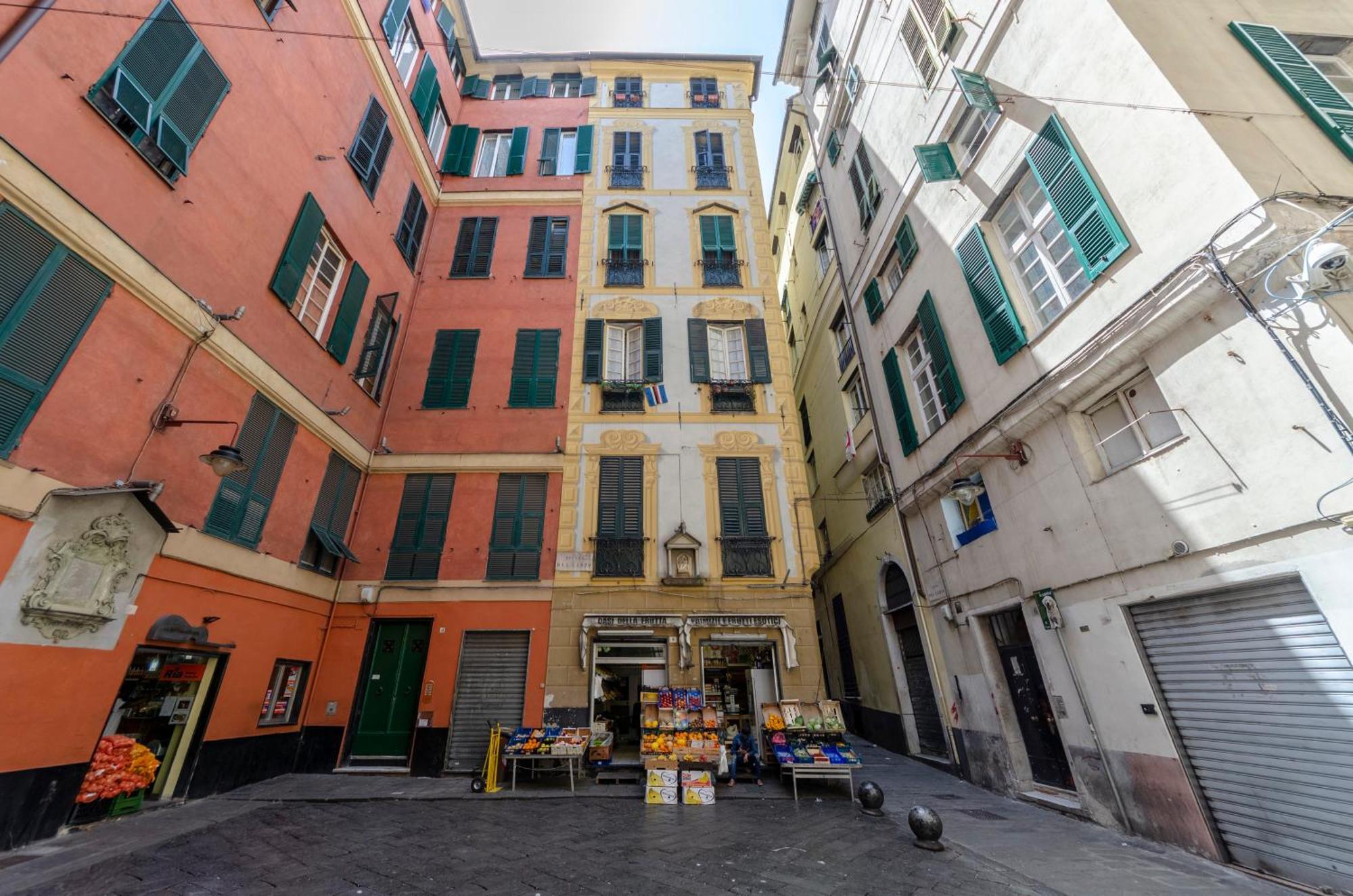 Castelli'S Apartments Campo 9 Genua Buitenkant foto